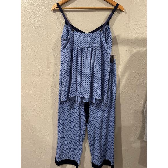 Soma Cool Nights Mixed Size Pajama babydoll Set Small - Picture 2 of 10